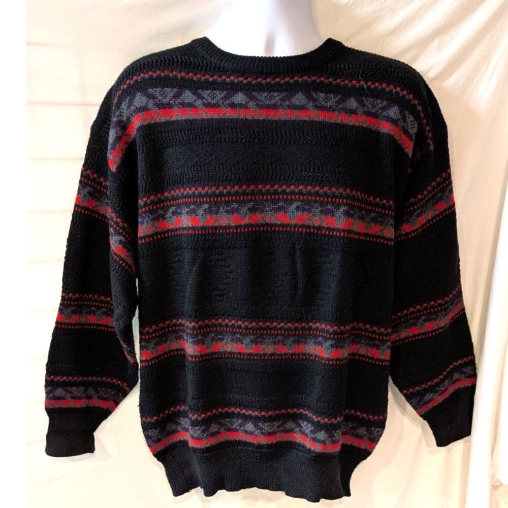 Obermeyer Vintage Ski Sweater, men's L